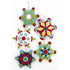 Snowflakes Felt Holiday Ornaments Sewing Pattern
